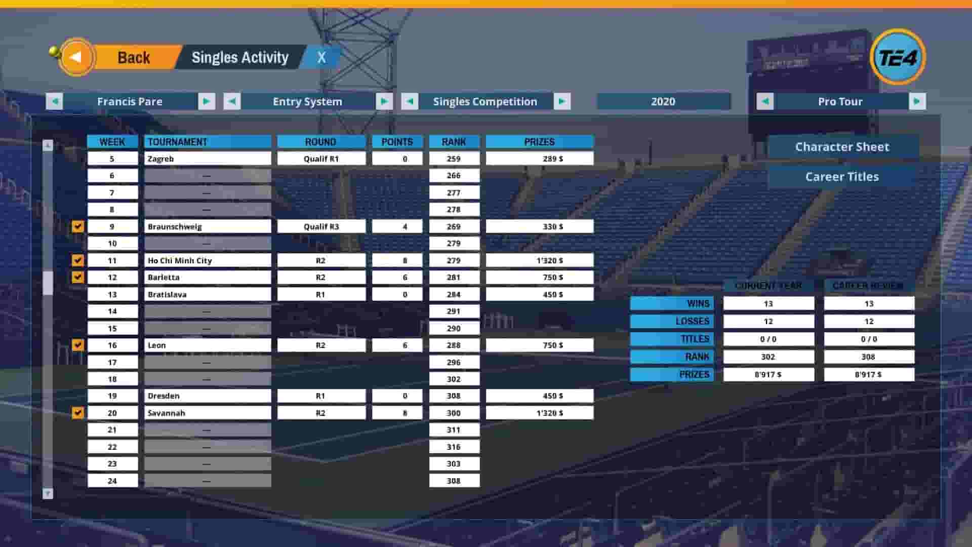 Tennis Elbow 4 screenshot thumbnail screenshot 10