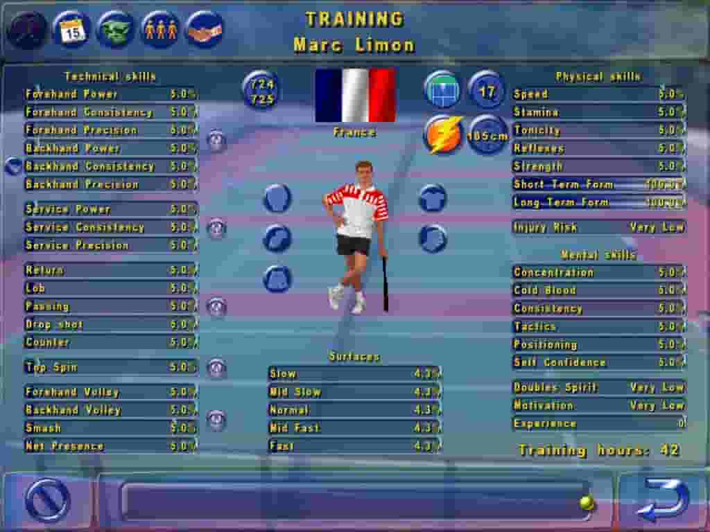 Tennis Elbow Manager screenshot thumbnail screenshot 1