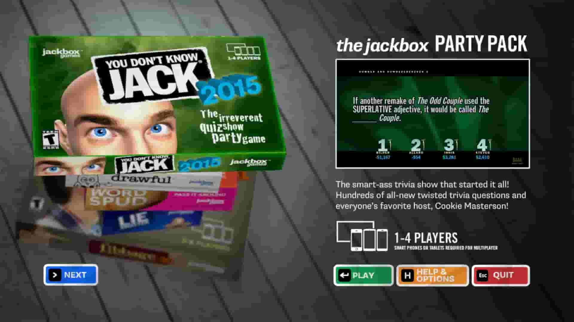 The Jackbox Party Pack screenshot thumbnail screenshot 0