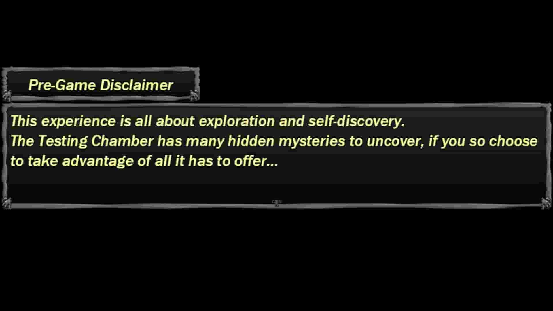 The Testing Chamber screenshot thumbnail screenshot 0