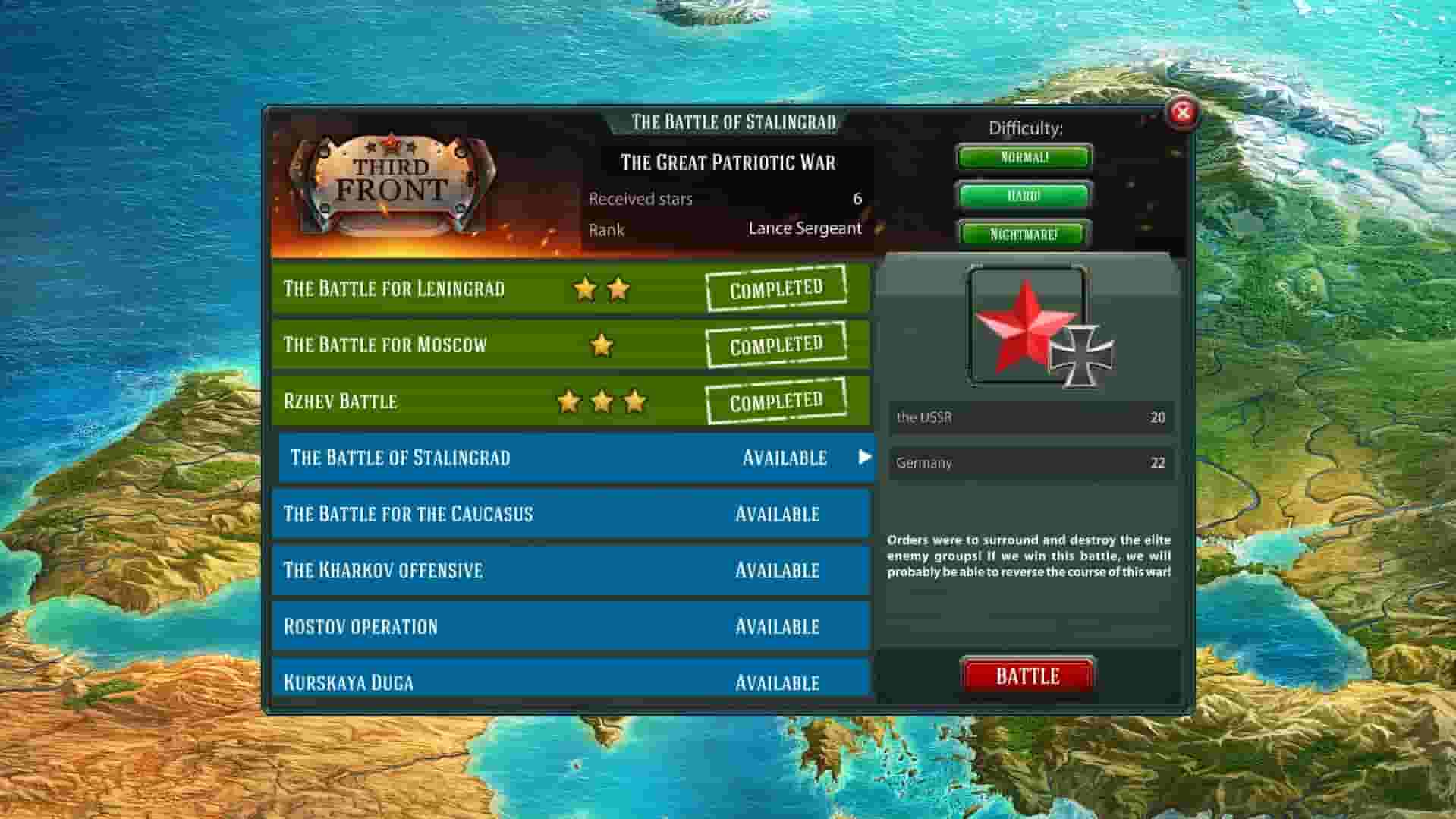 Third Front: WWII screenshot thumbnail screenshot 6