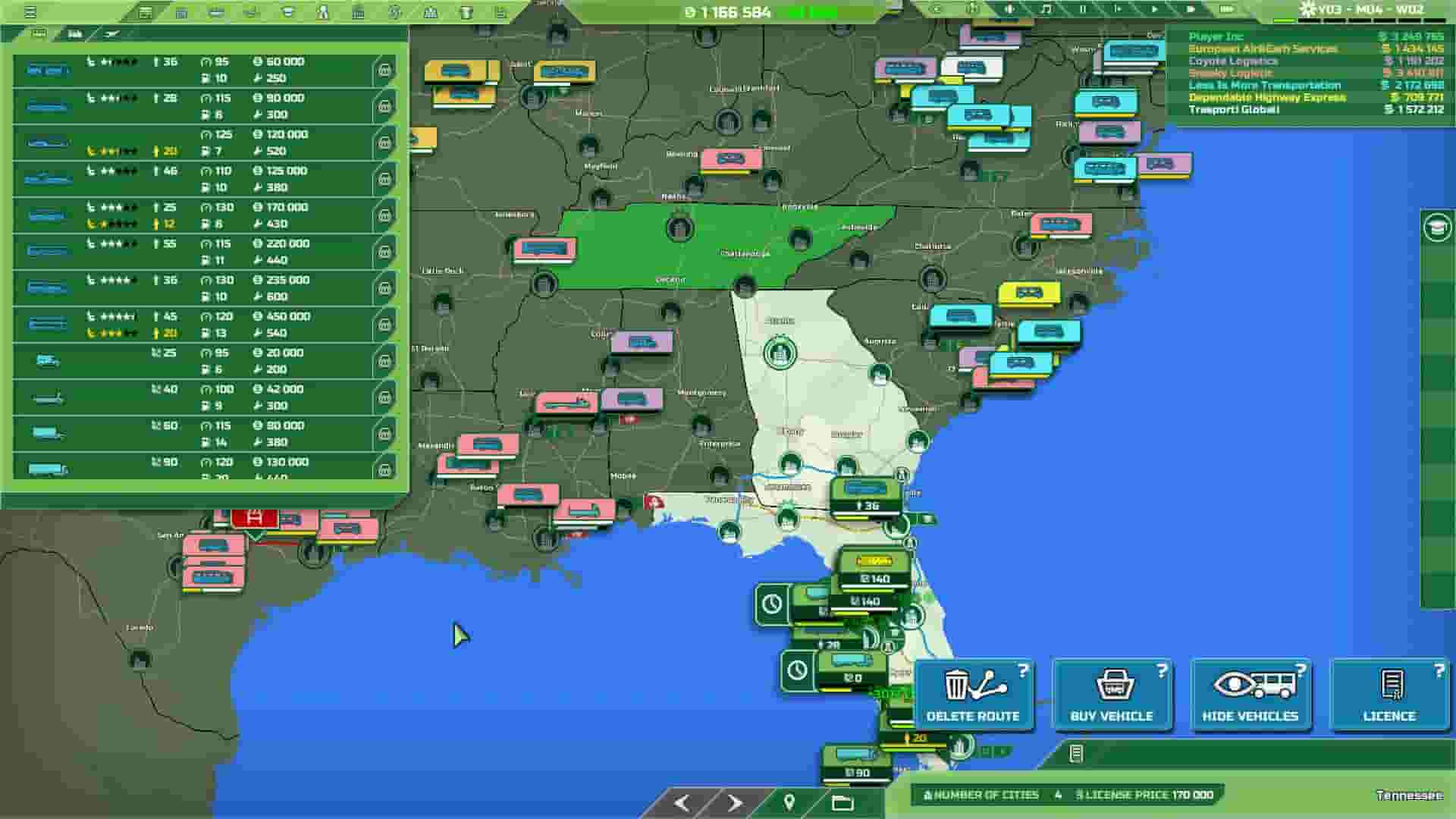 Transport INC screenshot thumbnail screenshot 3