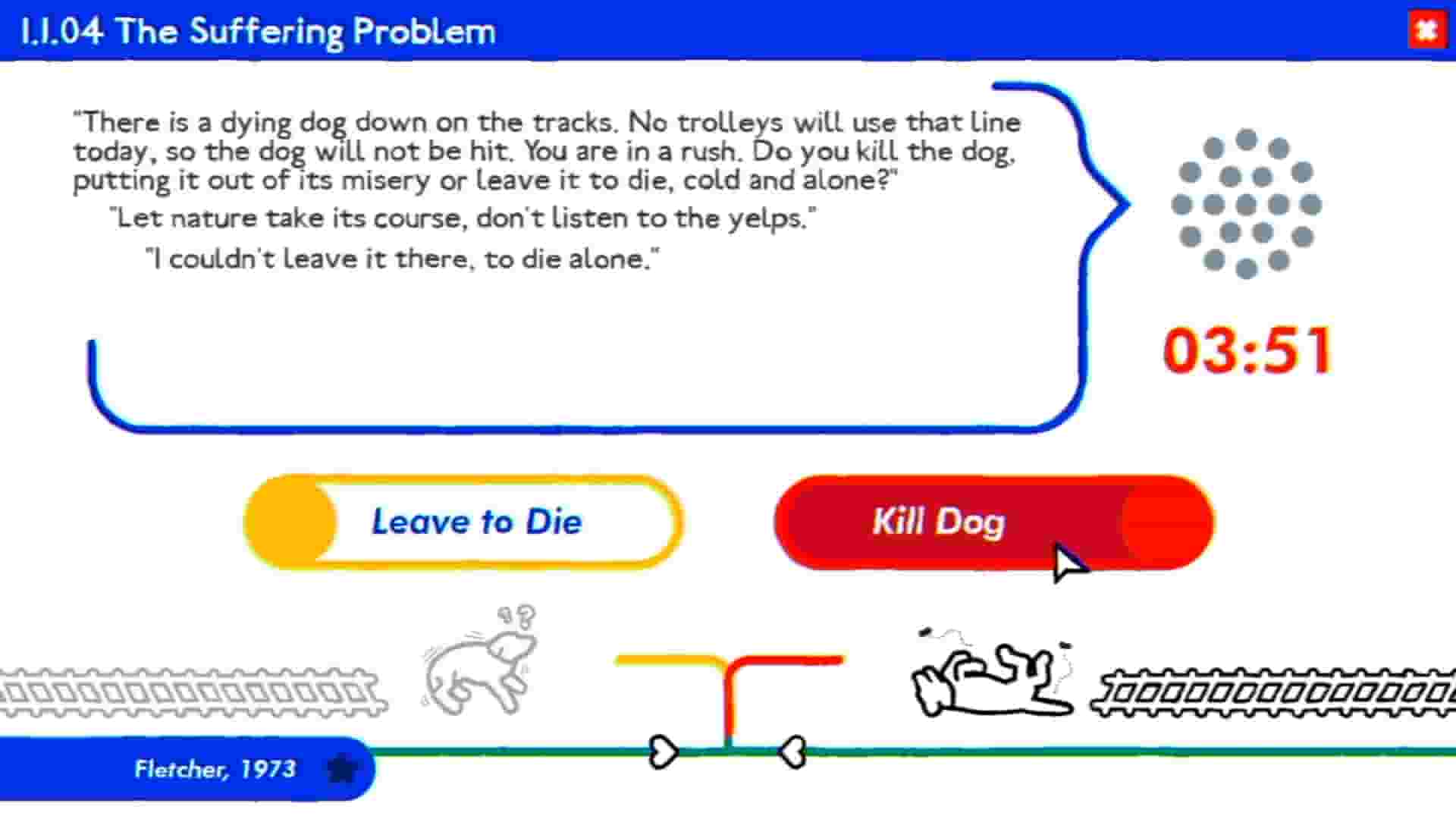 Trolley Problem, Inc. screenshot thumbnail screenshot 2