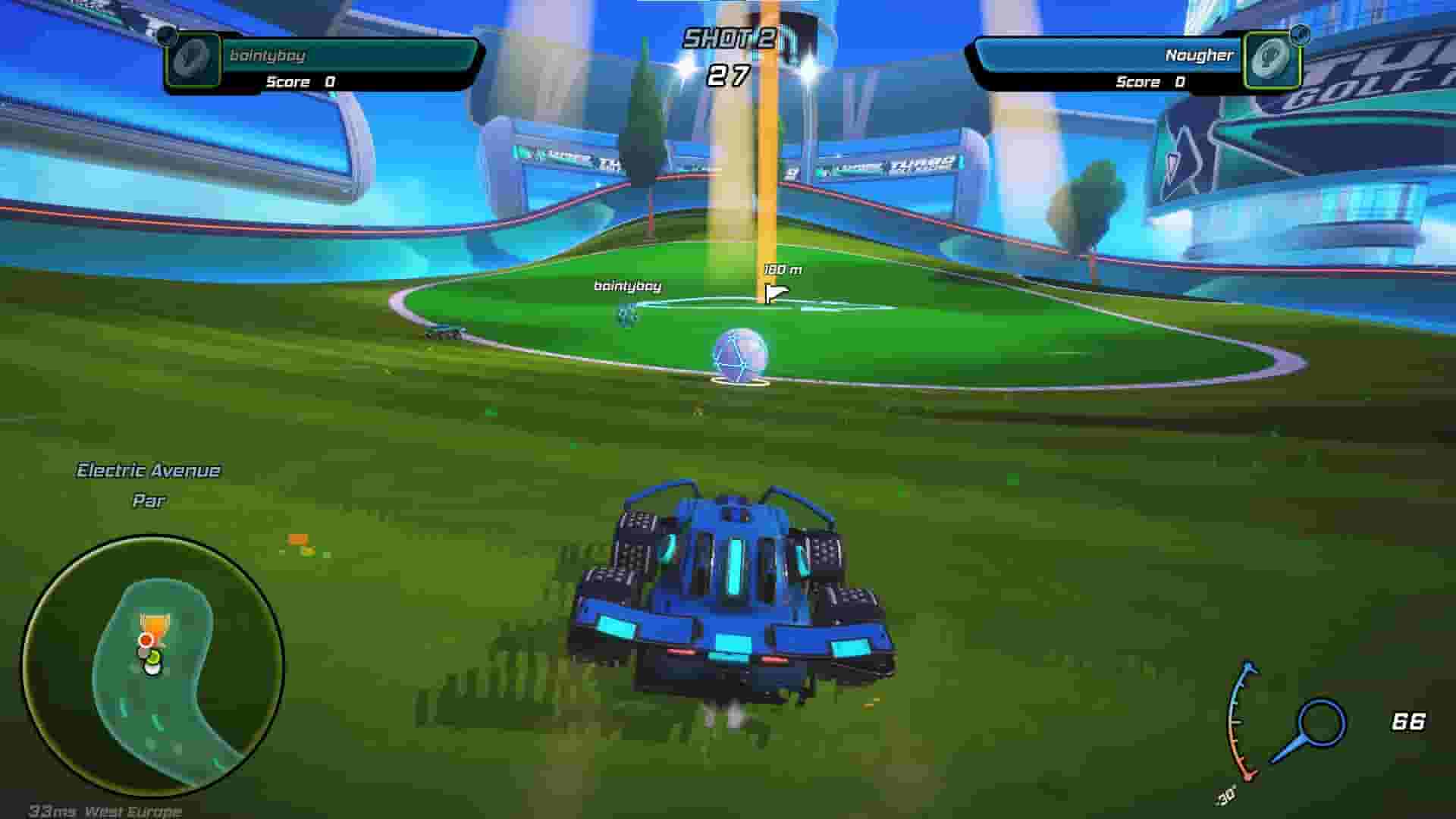 Turbo Golf Racing screenshot thumbnail screenshot 1