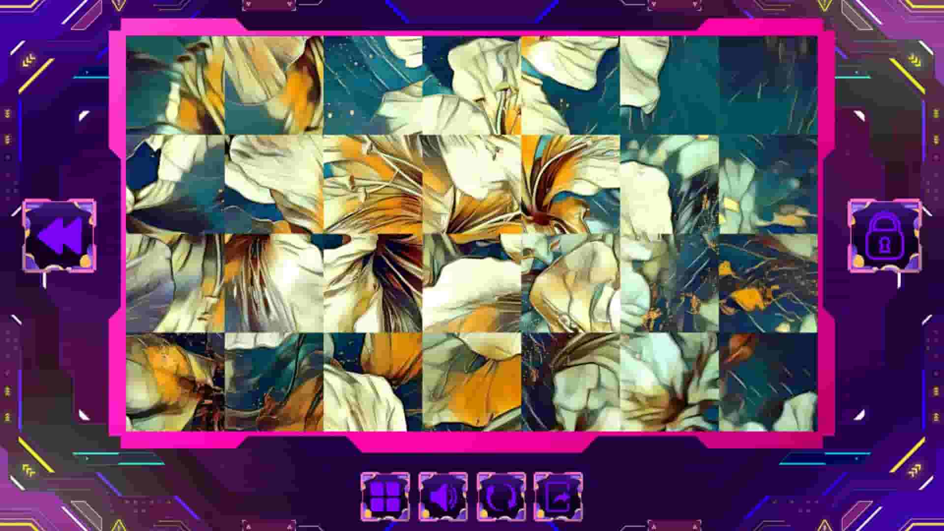 Twizzle Puzzle: Flowers screenshot thumbnail screenshot 0