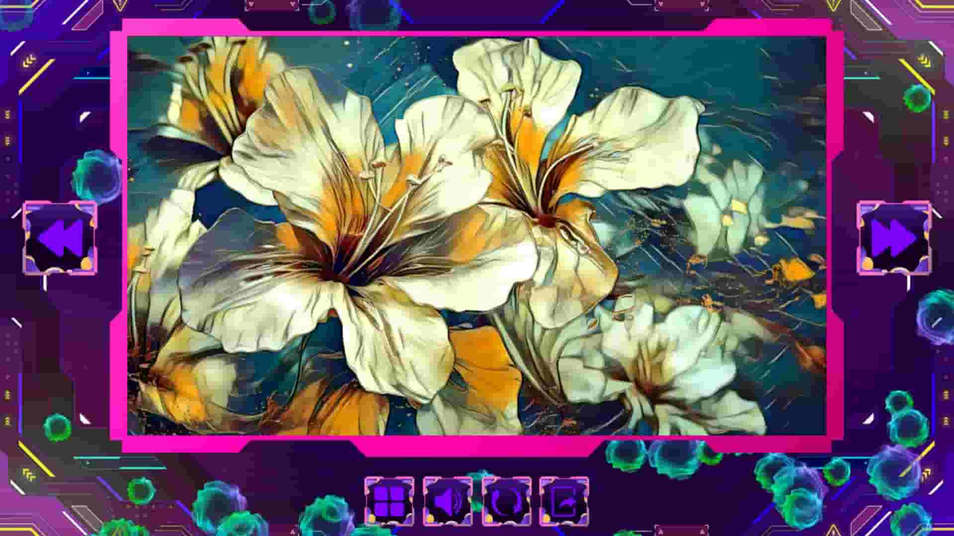 Twizzle Puzzle: Flowers screenshot thumbnail screenshot 1