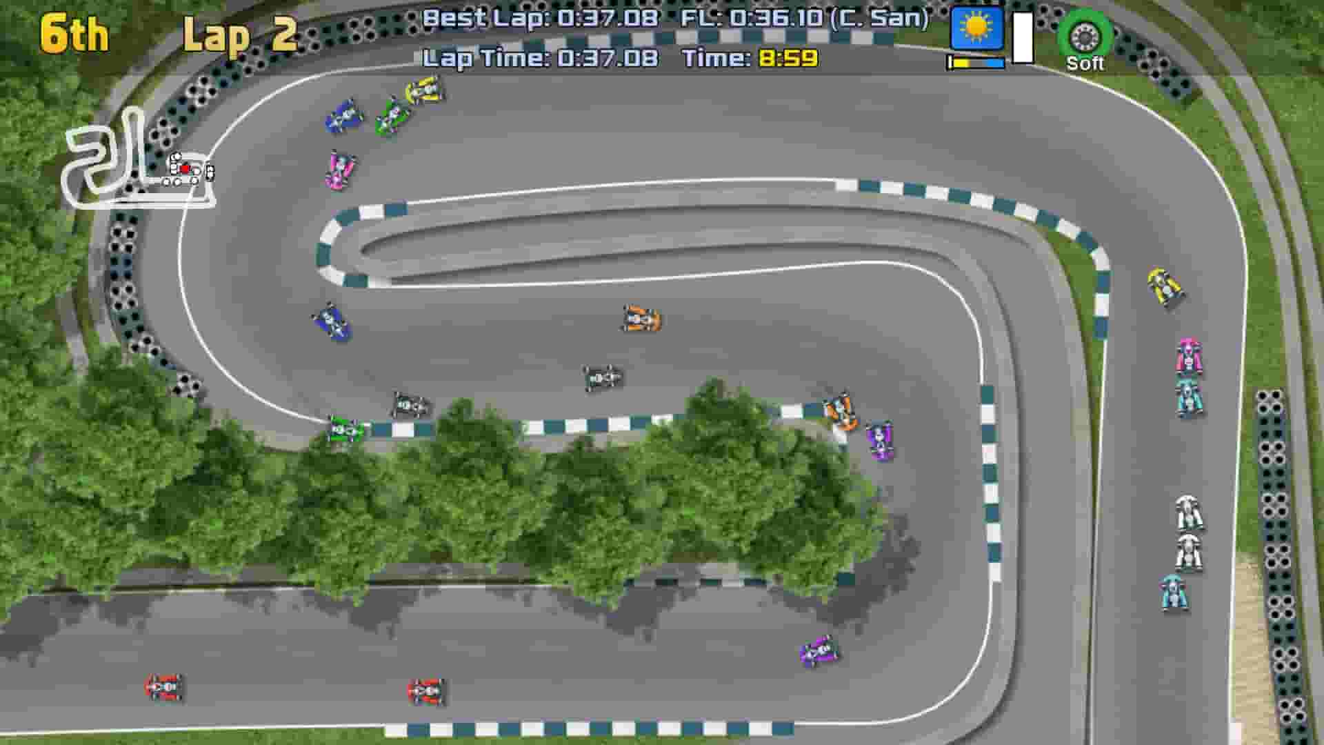 Ultimate Racing 2D 2 screenshot thumbnail screenshot 7