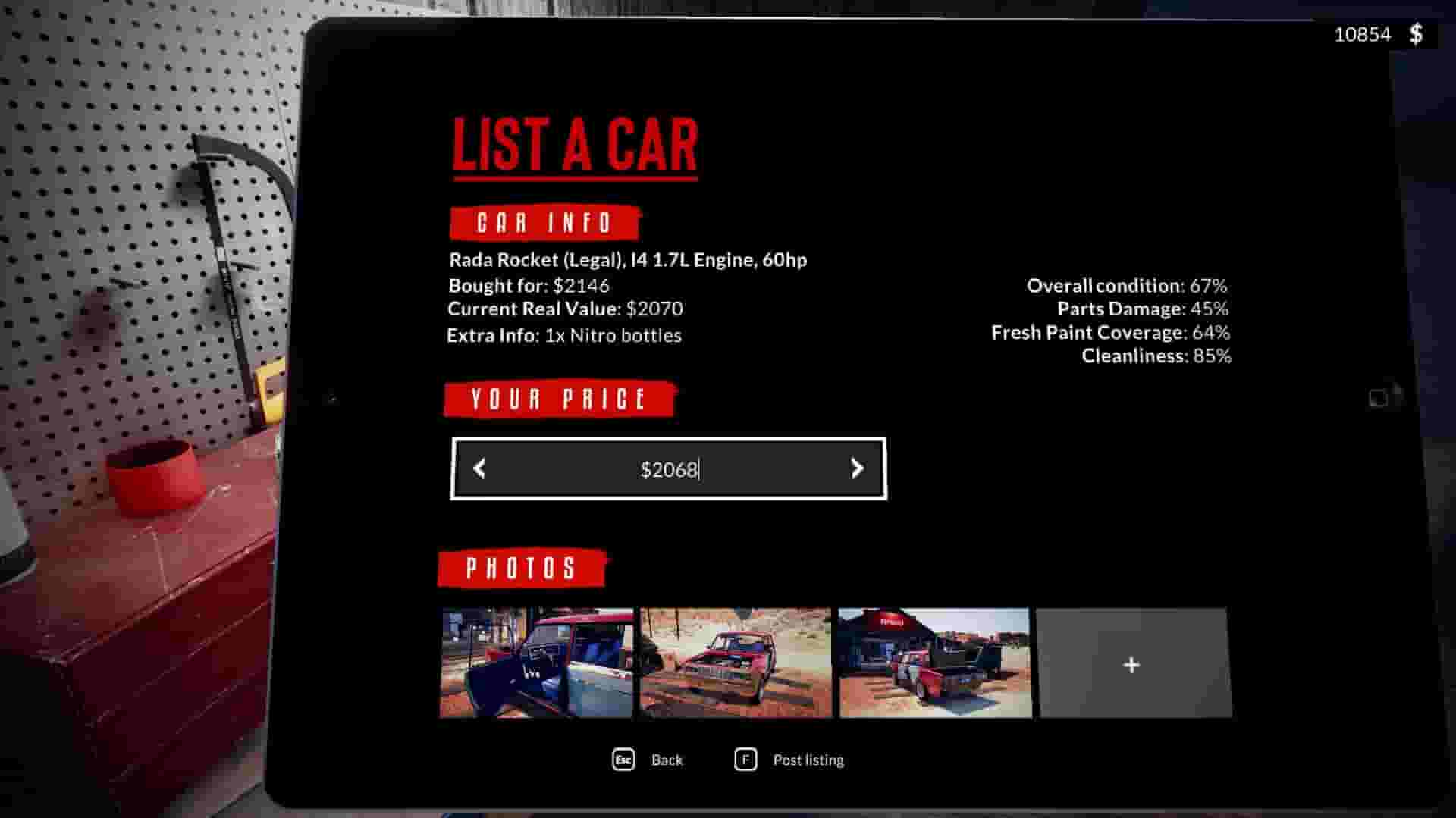Used Cars Simulator screenshot thumbnail screenshot 10