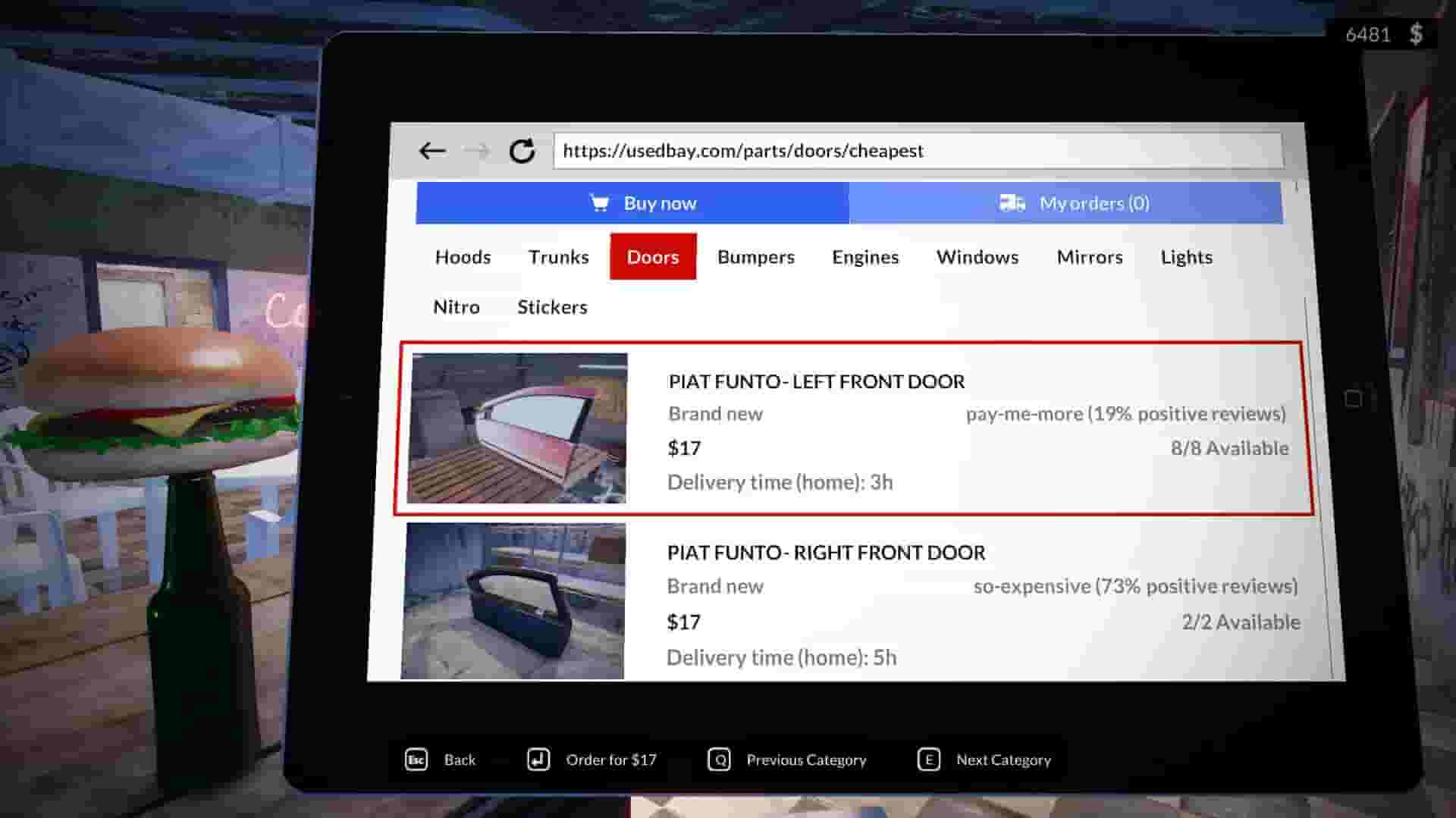 Used Cars Simulator screenshot thumbnail screenshot 8