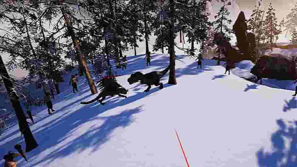 VR Dinosaur Gladiators screenshot thumbnail screenshot 1