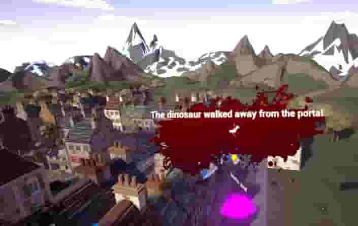 VR Dinosaur Invasion screenshot thumbnail screenshot 1