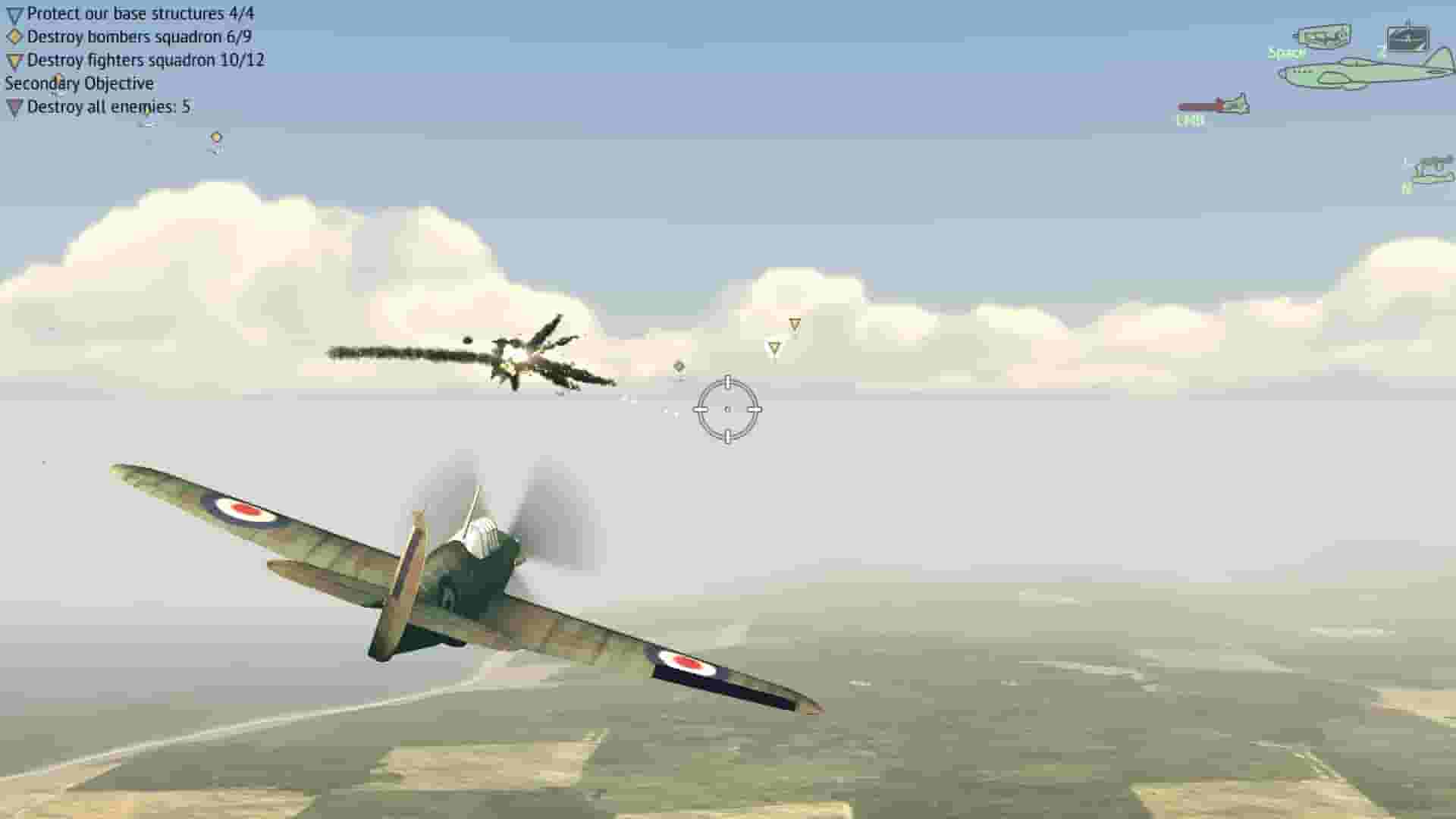 Warplanes: WW2 Dogfight screenshot thumbnail screenshot 1