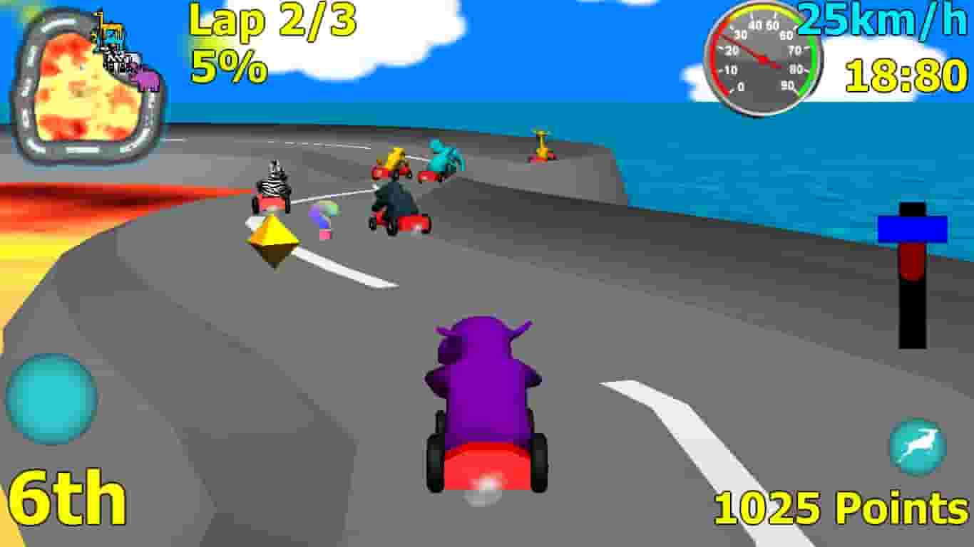 Wild Animal Racing screenshot thumbnail screenshot 2