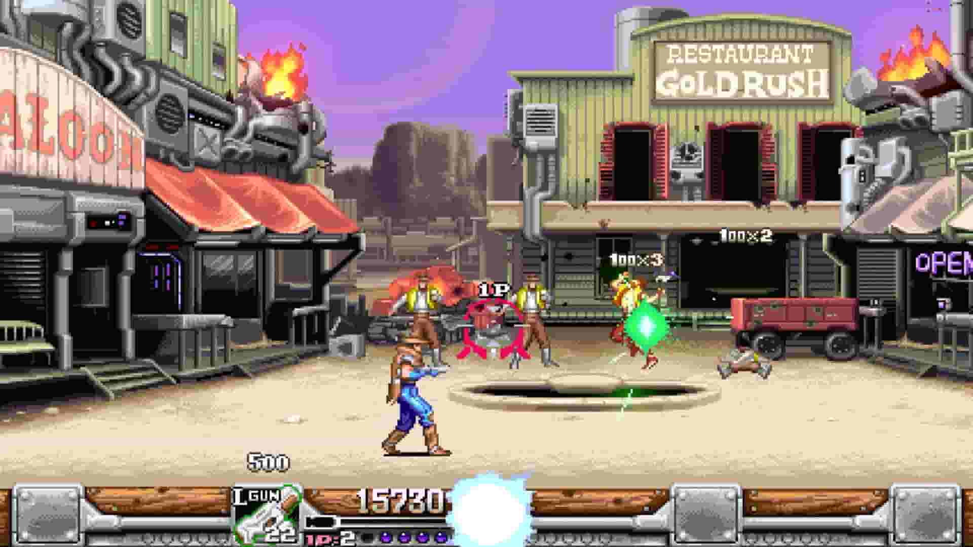 Wild Guns Reloaded screenshot thumbnail screenshot 1