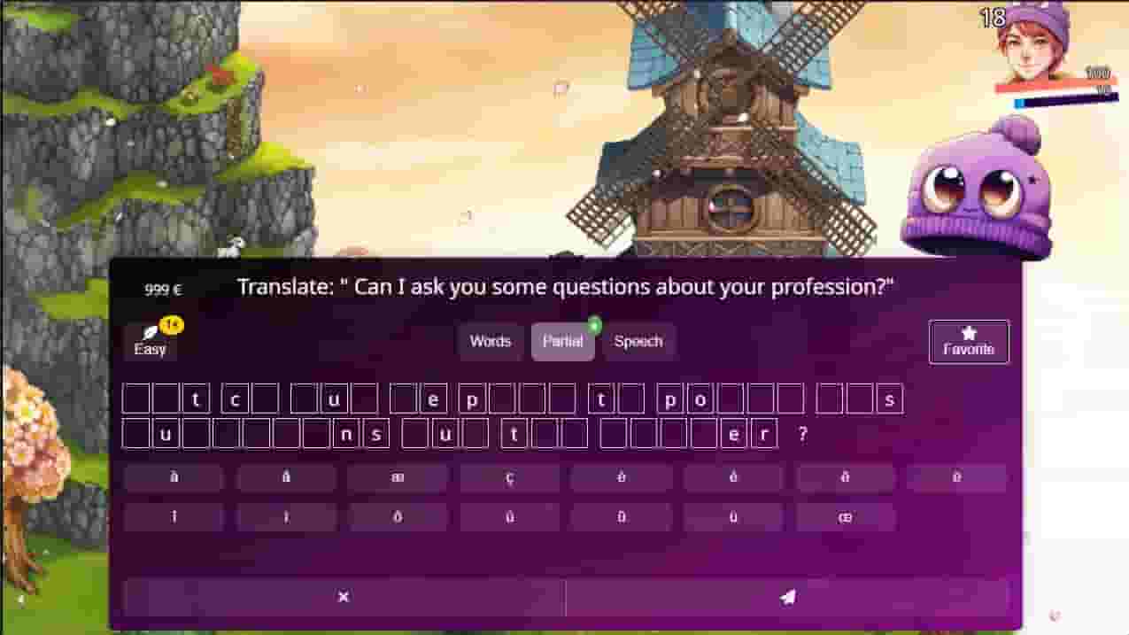 WonderLang French screenshot thumbnail screenshot 1