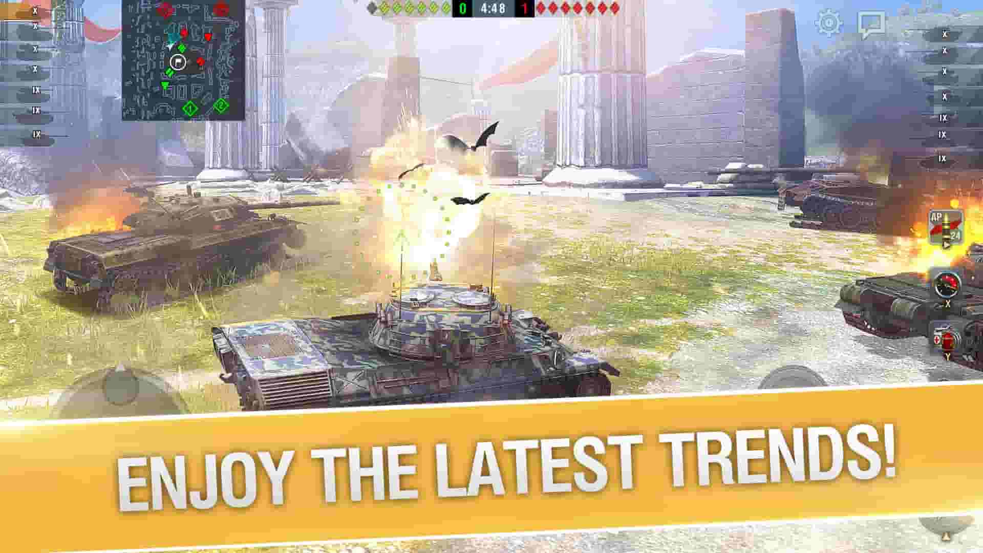 World of Tanks Blitz screenshot thumbnail screenshot 1