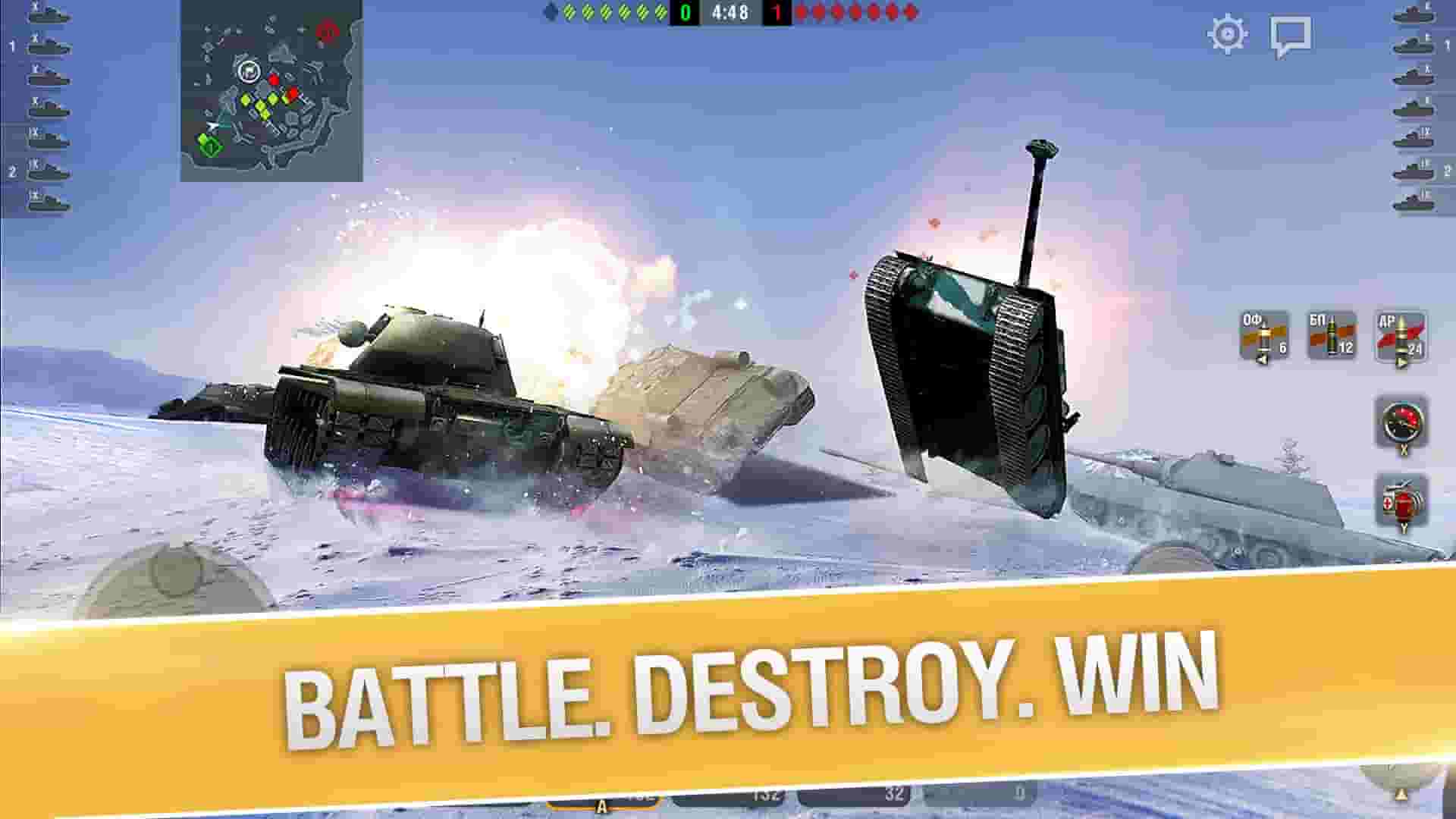 World of Tanks Blitz screenshot thumbnail screenshot 4