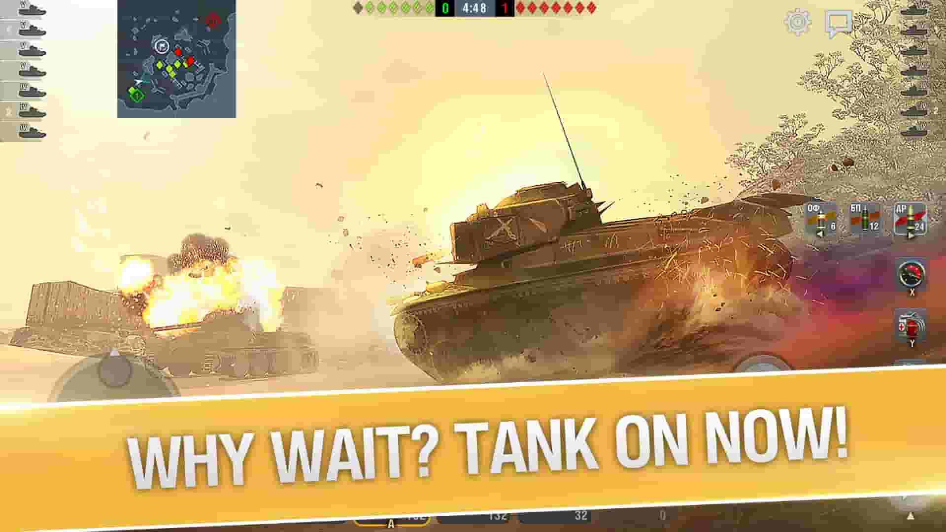 World of Tanks Blitz screenshot thumbnail screenshot 5