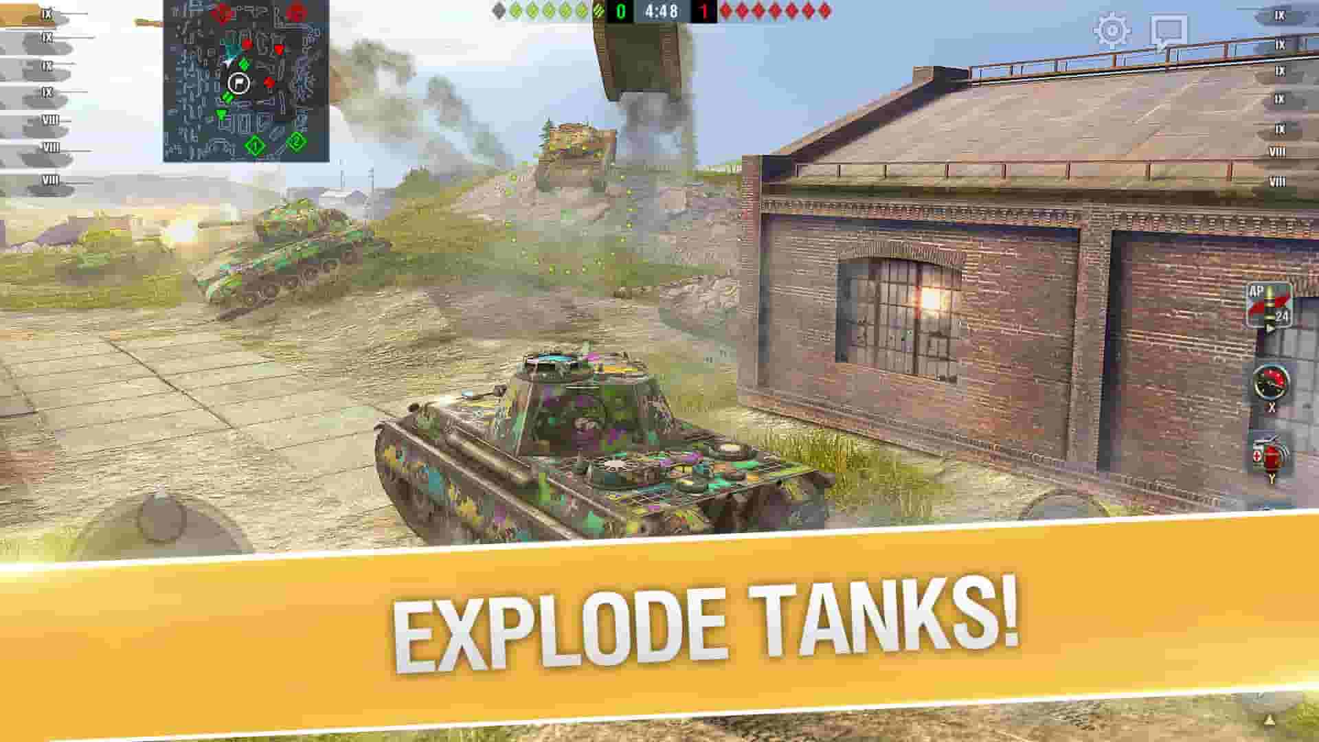 World of Tanks Blitz screenshot thumbnail screenshot 6