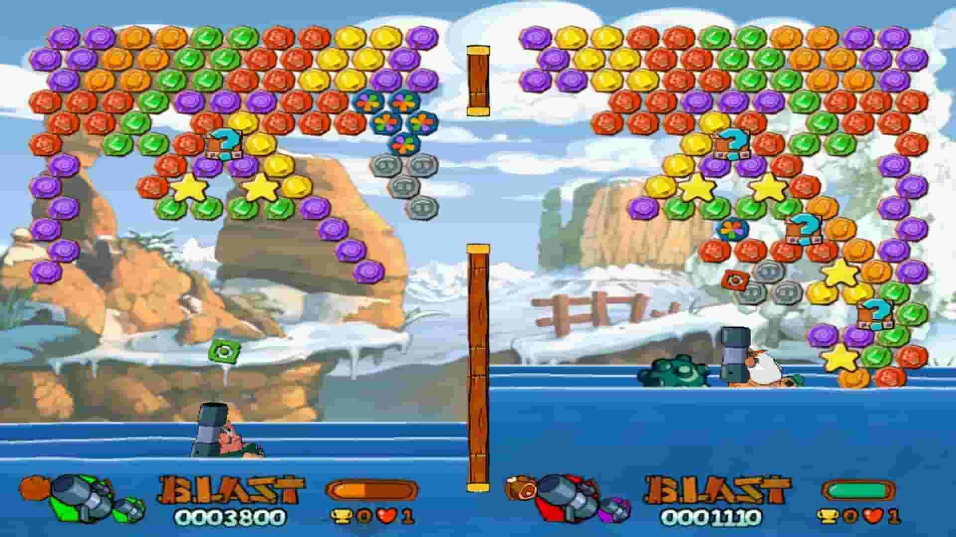 Worms Blast screenshot thumbnail screenshot 2