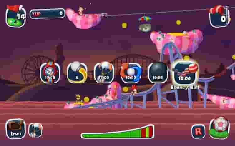Worms Crazy Golf screenshot thumbnail screenshot 8