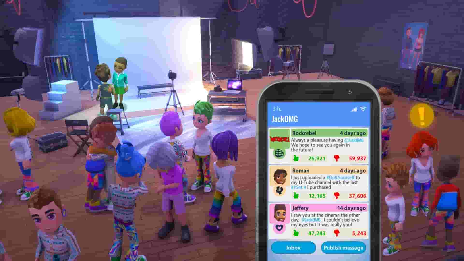 Youtubers Life screenshot thumbnail screenshot 2