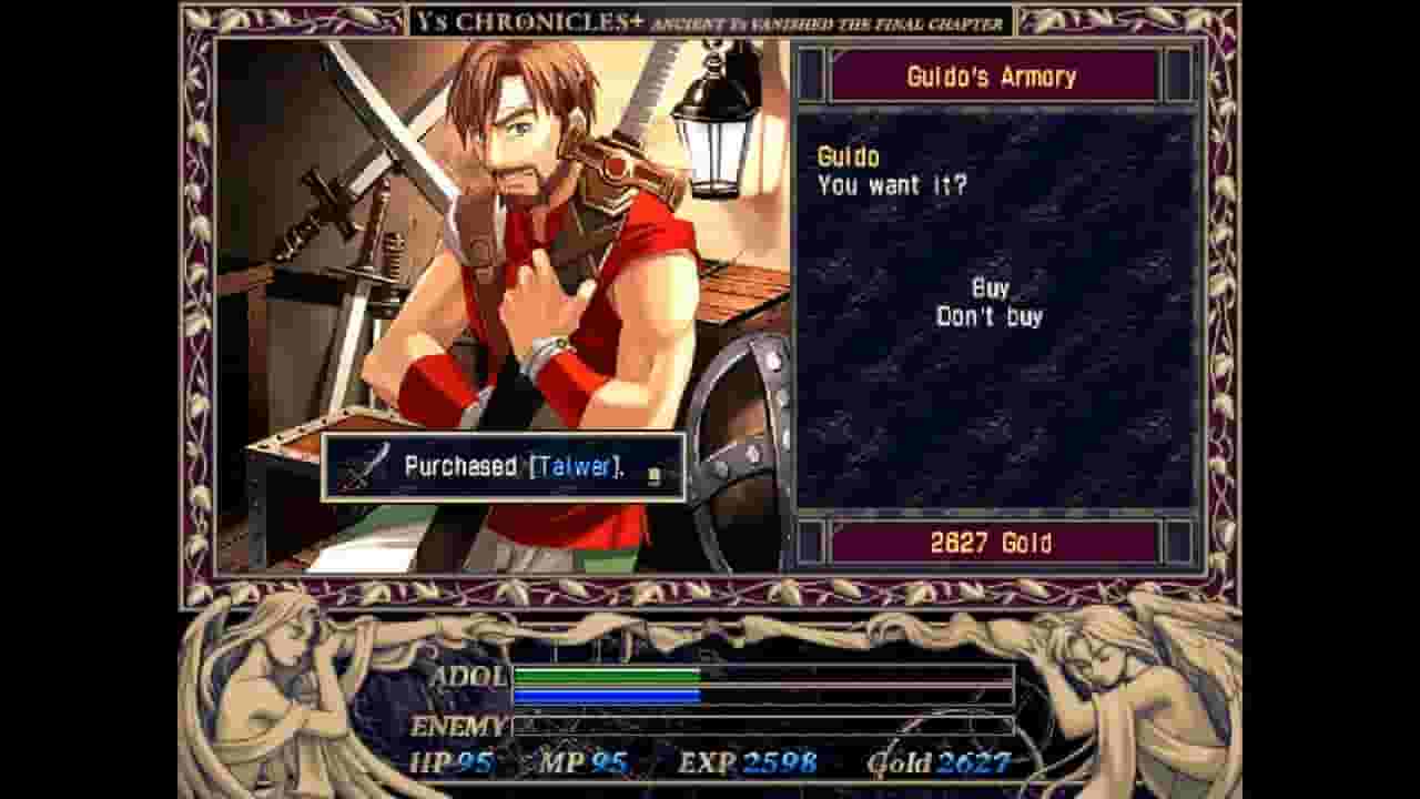 Ys I & II Chronicles+ screenshot thumbnail screenshot 14