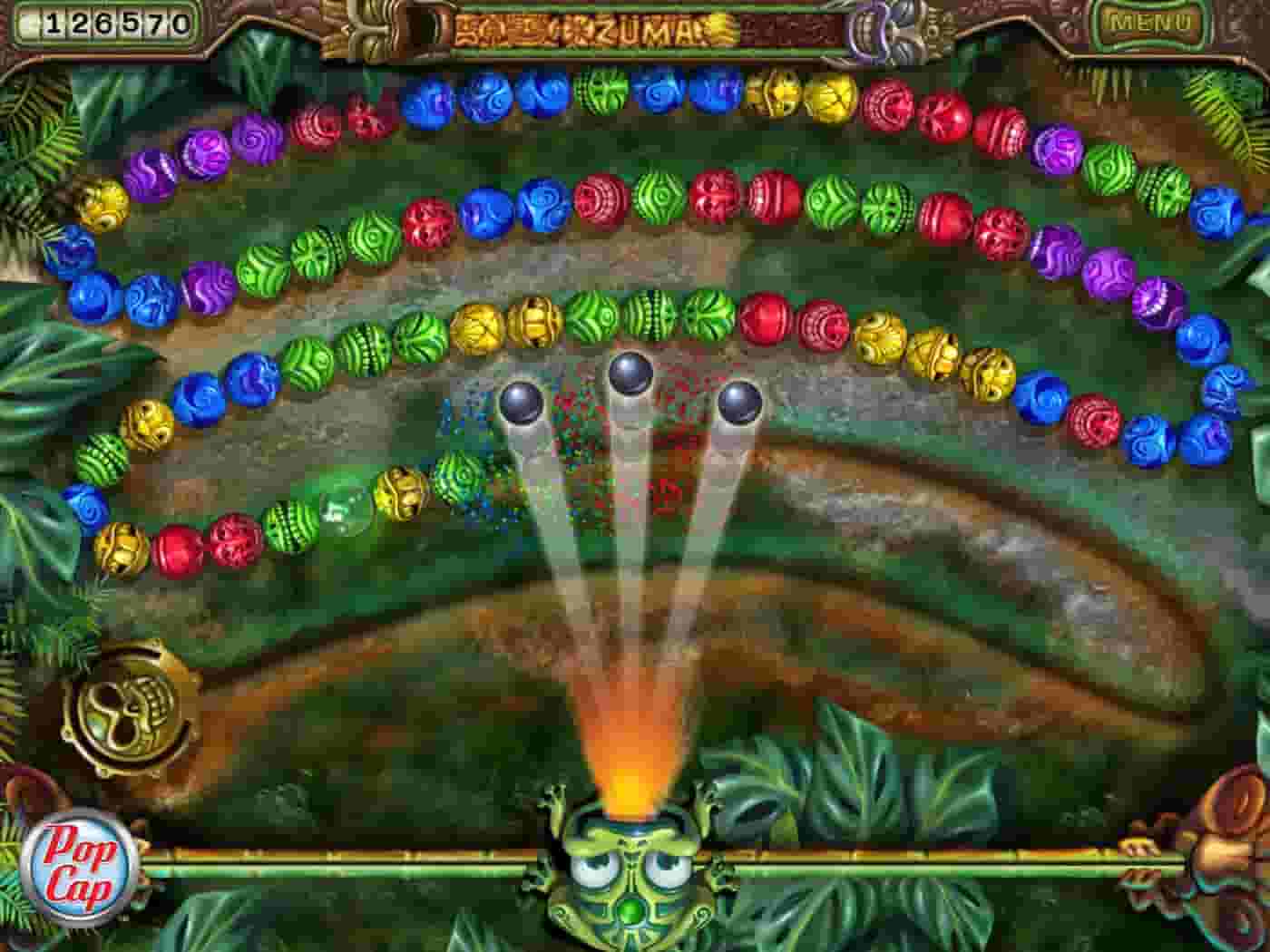 Zuma's Revenge! screenshot thumbnail screenshot 2