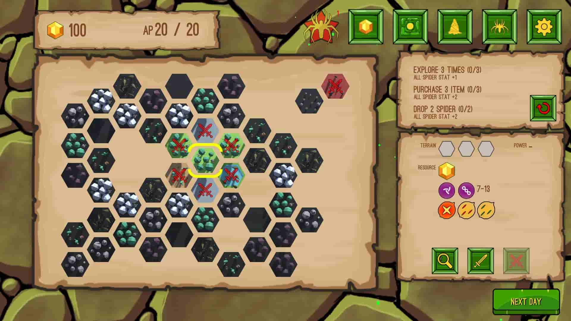 打豹虎 Spider Derby screenshot thumbnail screenshot 1