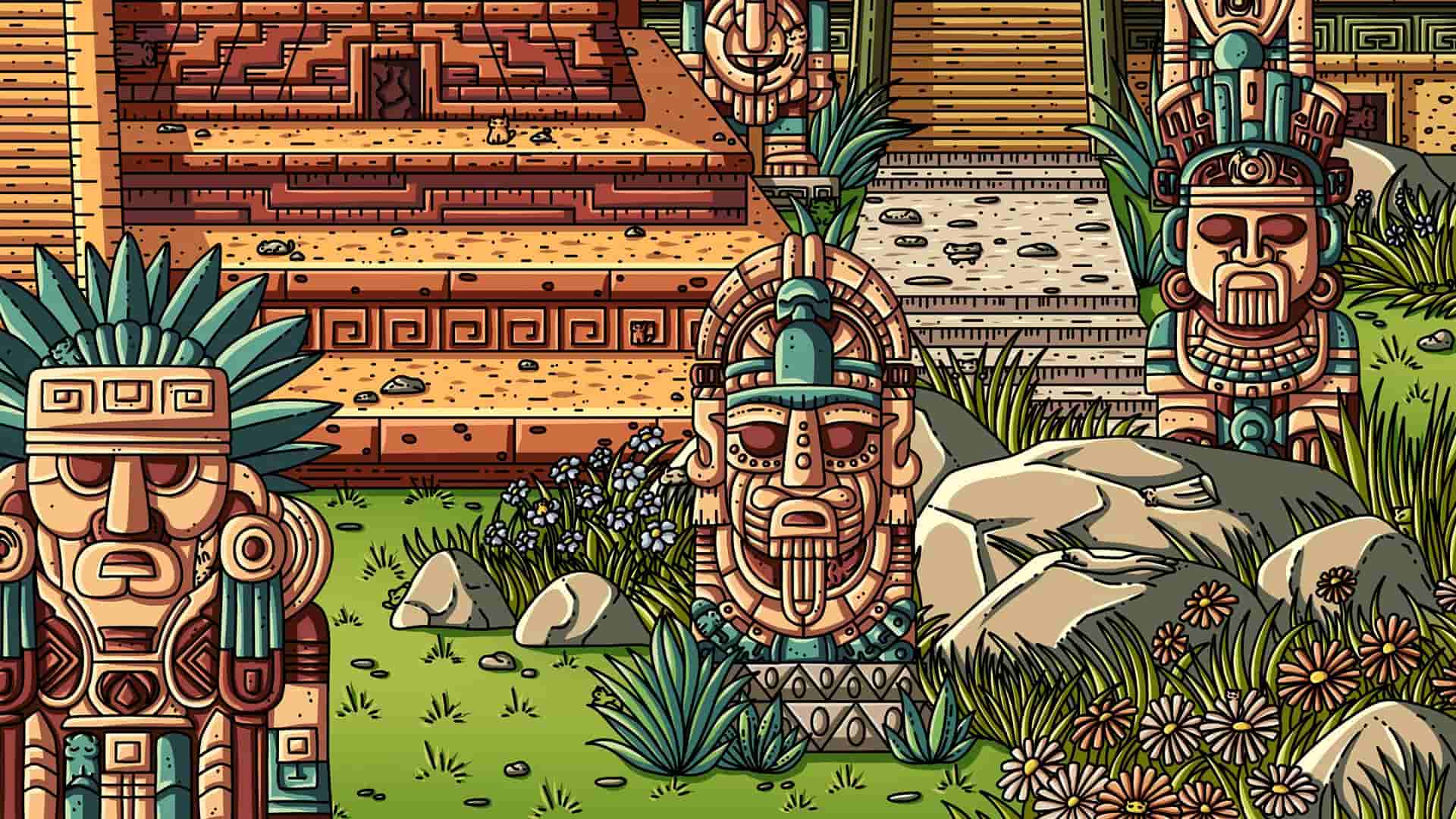 100 Aztec Cats screenshot thumbnail screenshot 1