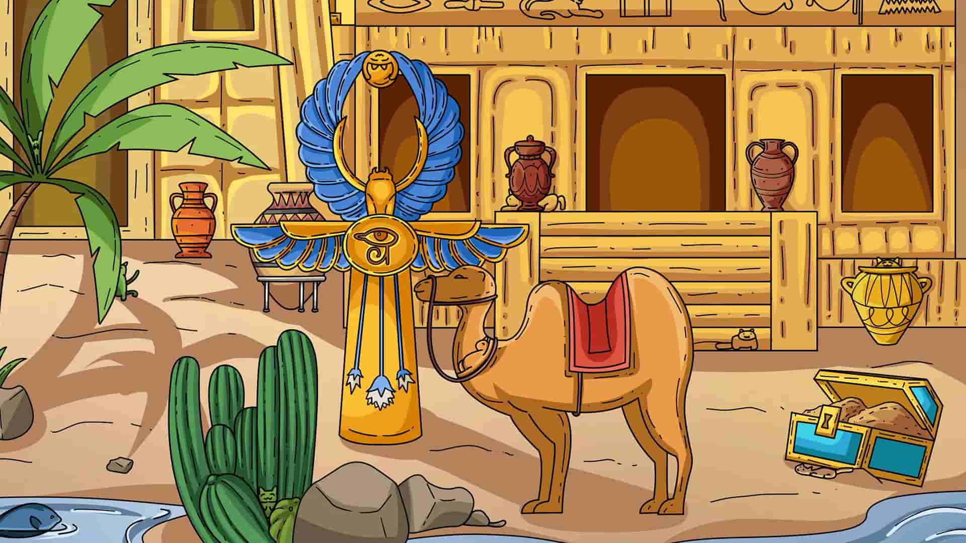 100 Egypt Cats screenshot thumbnail screenshot 0