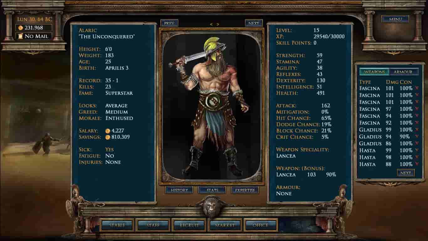Age of Gladiators screenshot thumbnail screenshot 2