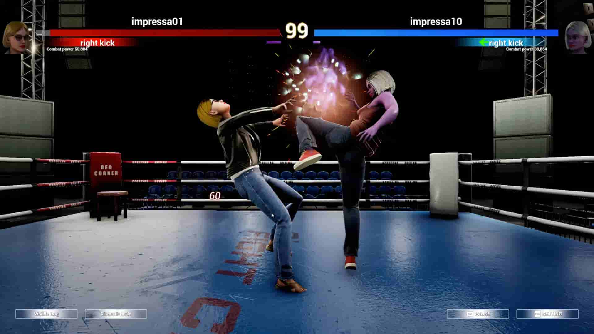 AI Fightclub screenshot thumbnail screenshot 2