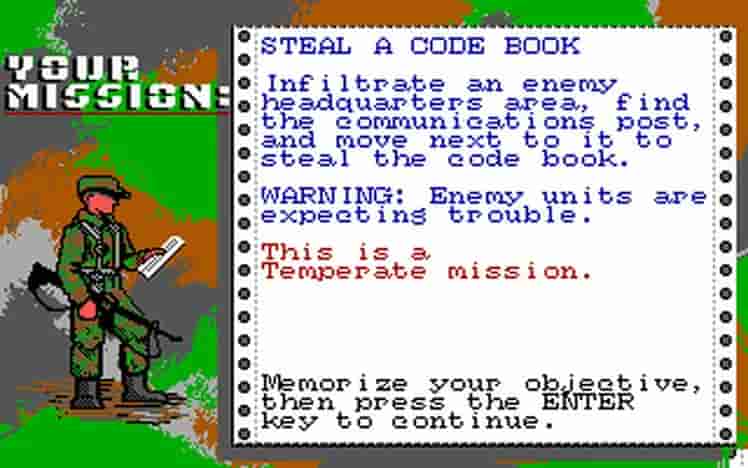 Airborne Ranger screenshot thumbnail screenshot 1