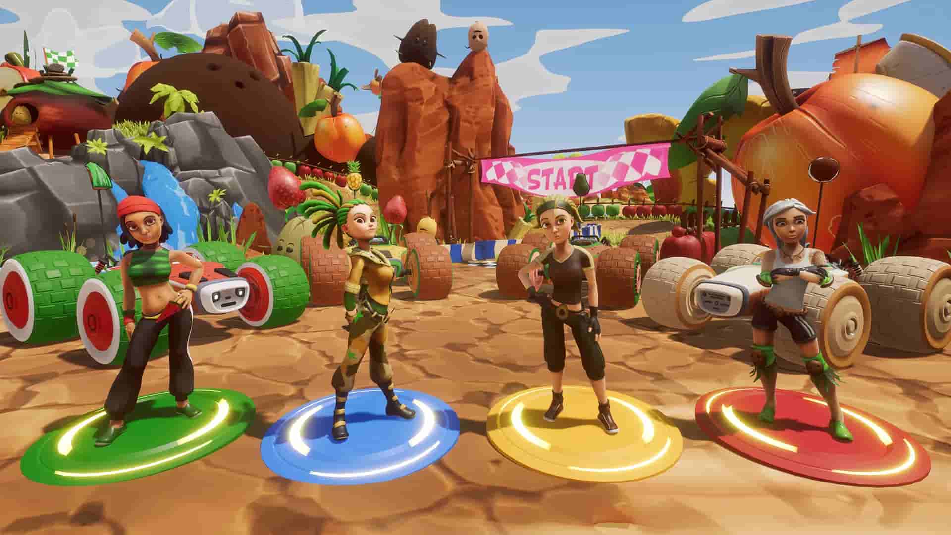 All-Star Fruit Racing screenshot thumbnail screenshot 2