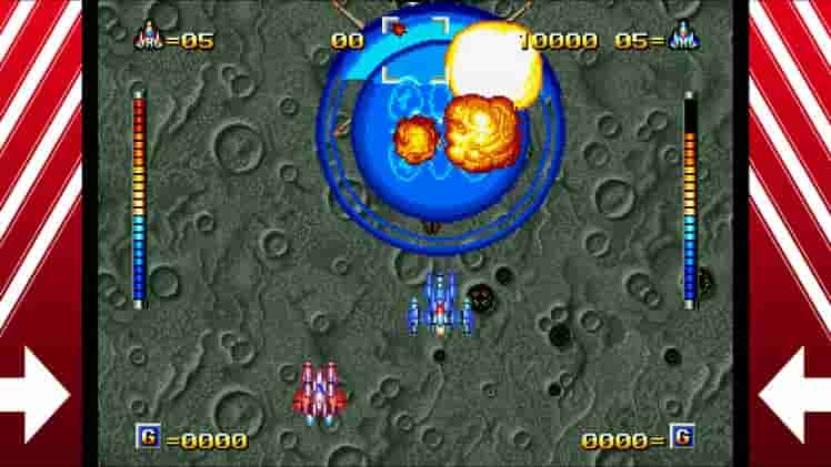 ALPHA MISSION II screenshot thumbnail screenshot 1