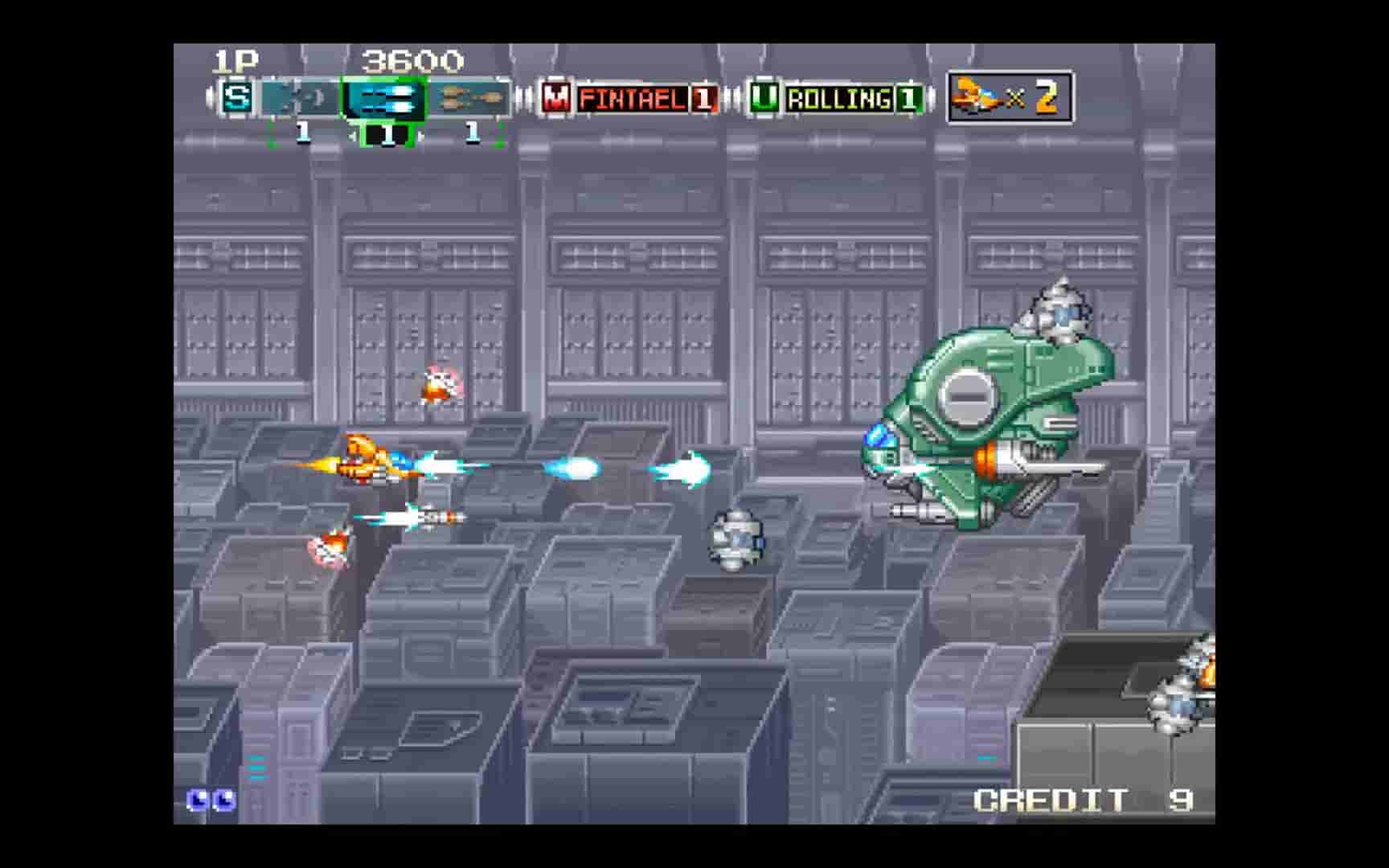 Andro Dunos II screenshot thumbnail screenshot 1