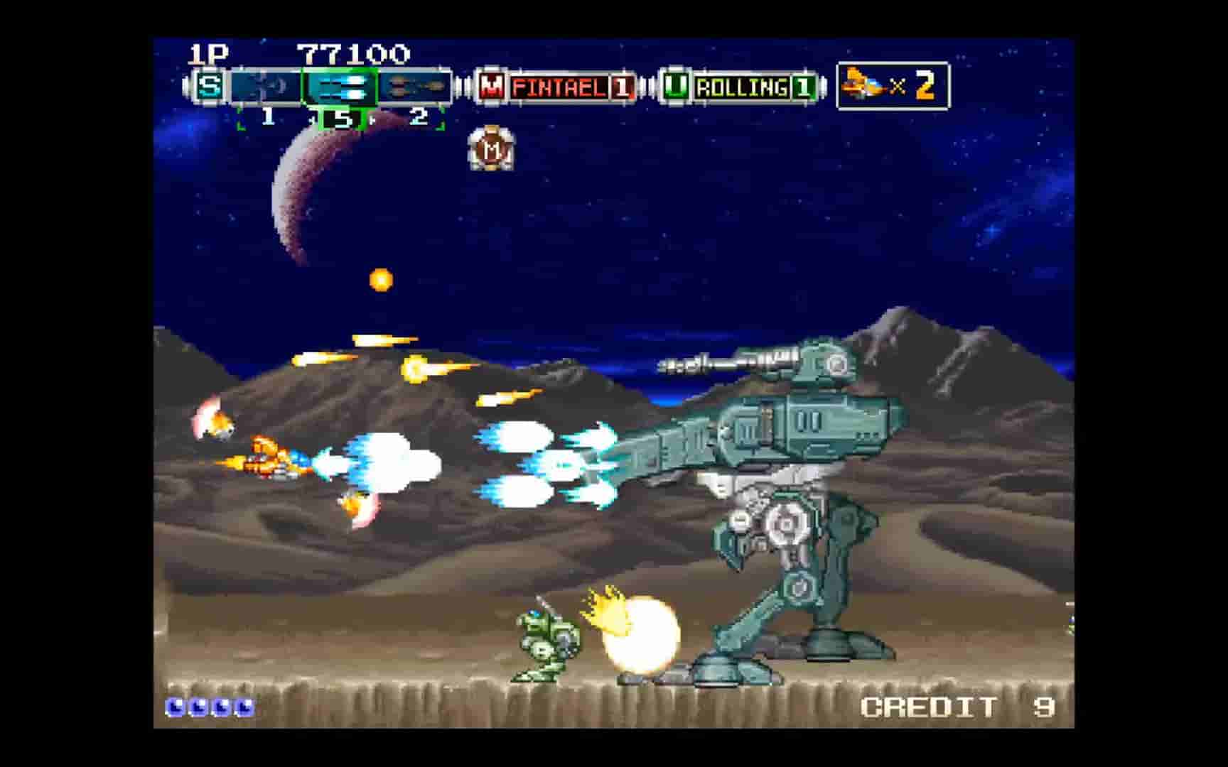 Andro Dunos II screenshot thumbnail screenshot 2