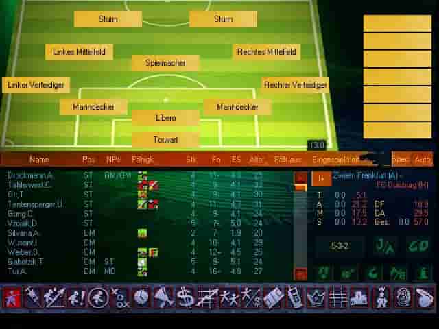 Anstoss 2 Gold Edition screenshot thumbnail screenshot 1