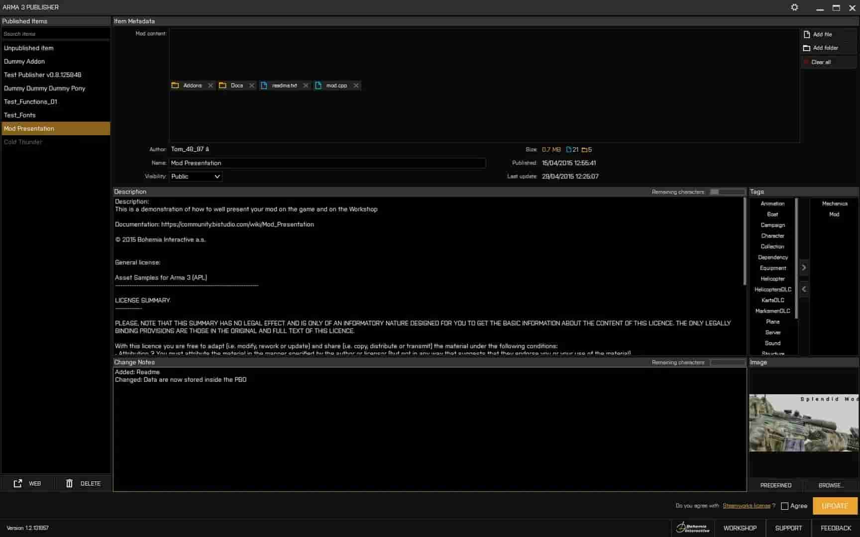 Arma 3 Tools screenshot thumbnail screenshot 4