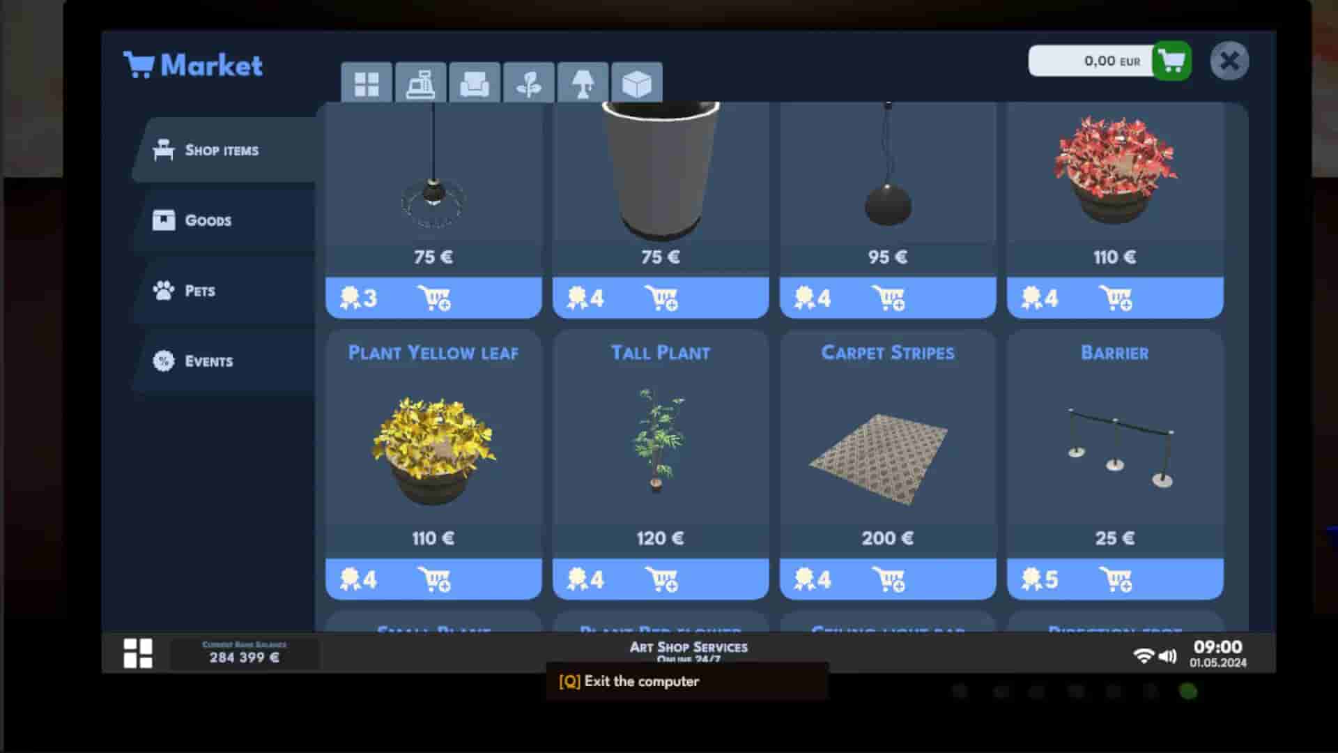 Art Shop Simulator screenshot thumbnail screenshot 16
