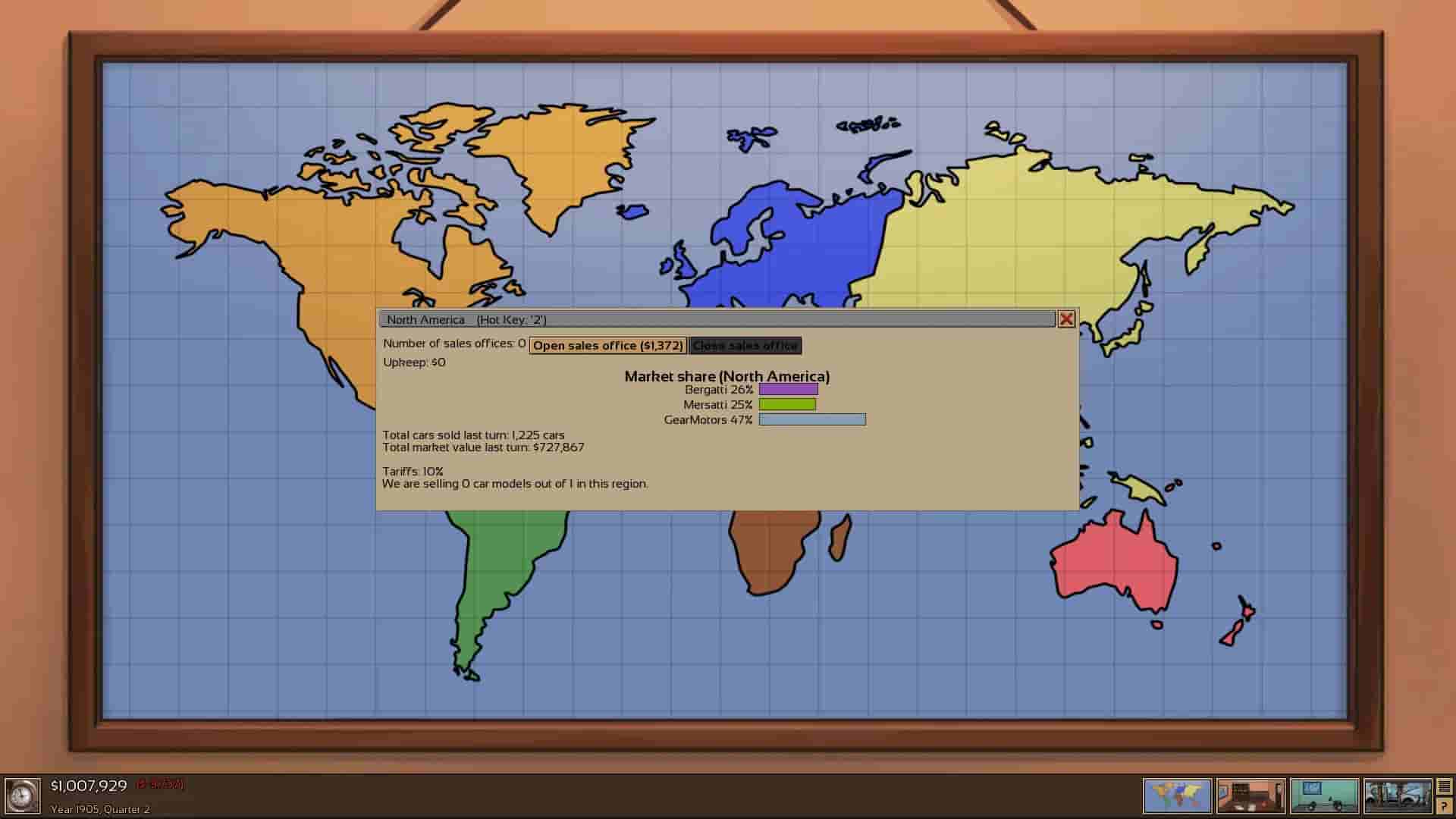 Automobile Tycoon screenshot thumbnail screenshot 1