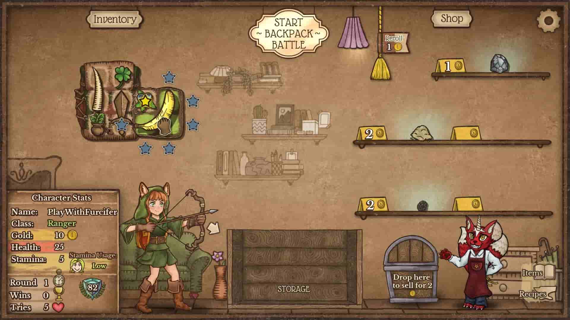 Backpack Battles screenshot thumbnail screenshot 0