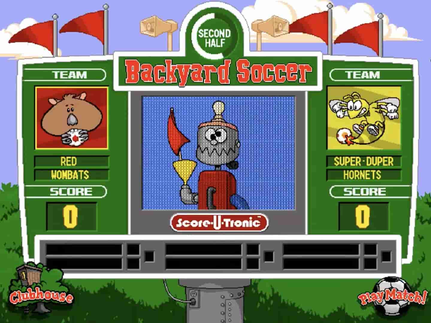 Backyard Soccer '98 screenshot thumbnail screenshot 2