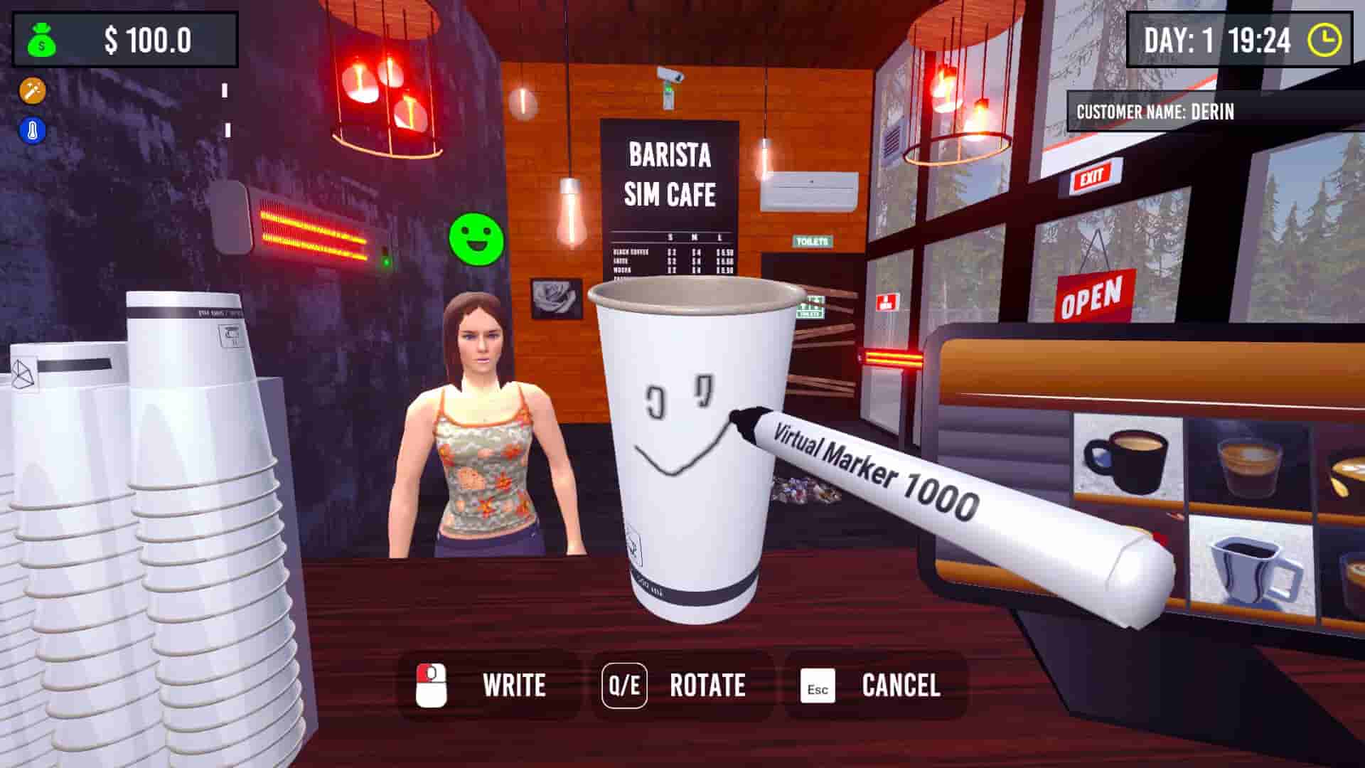 Barista Simulator screenshot thumbnail screenshot 2