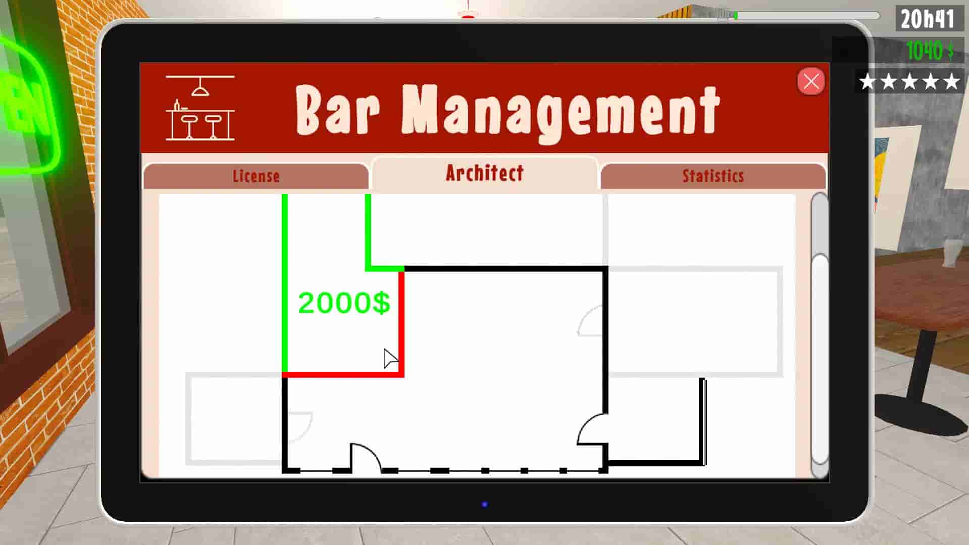 Barman Simulator screenshot thumbnail screenshot 1