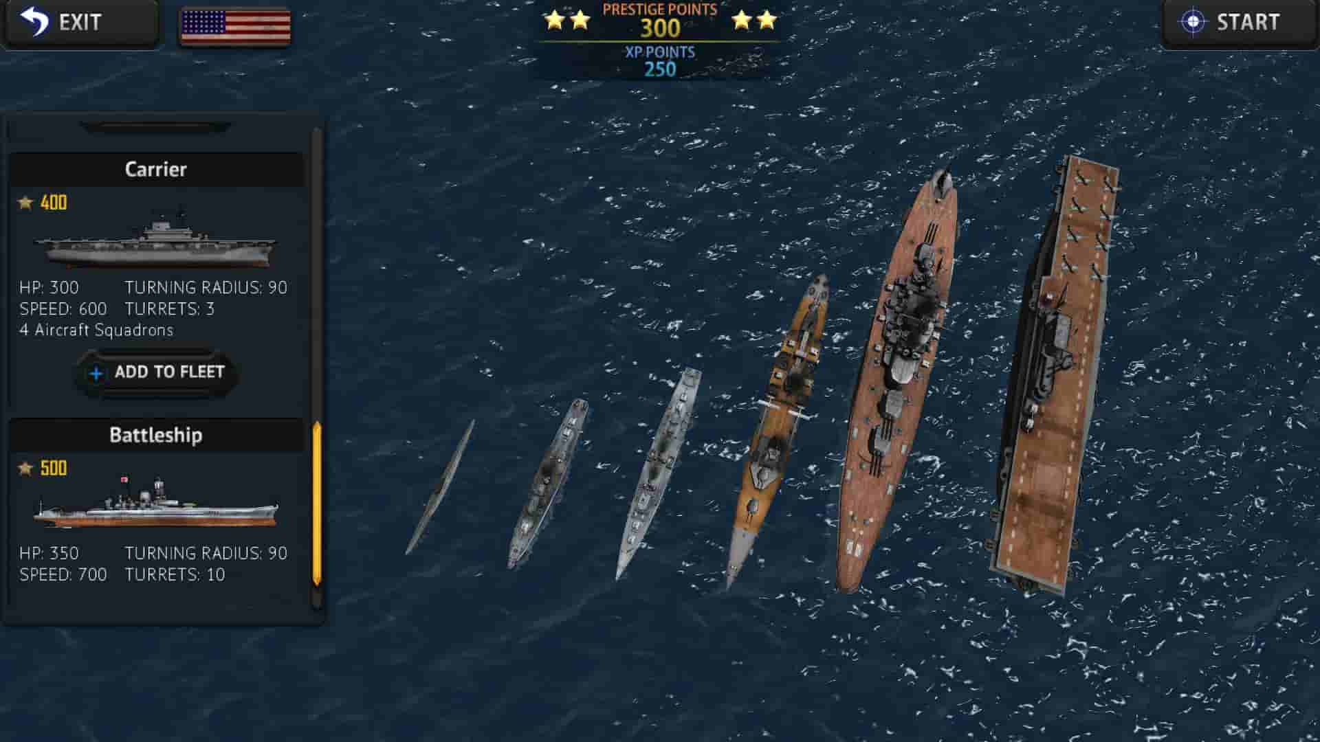 Battle Fleet 2 screenshot thumbnail screenshot 4