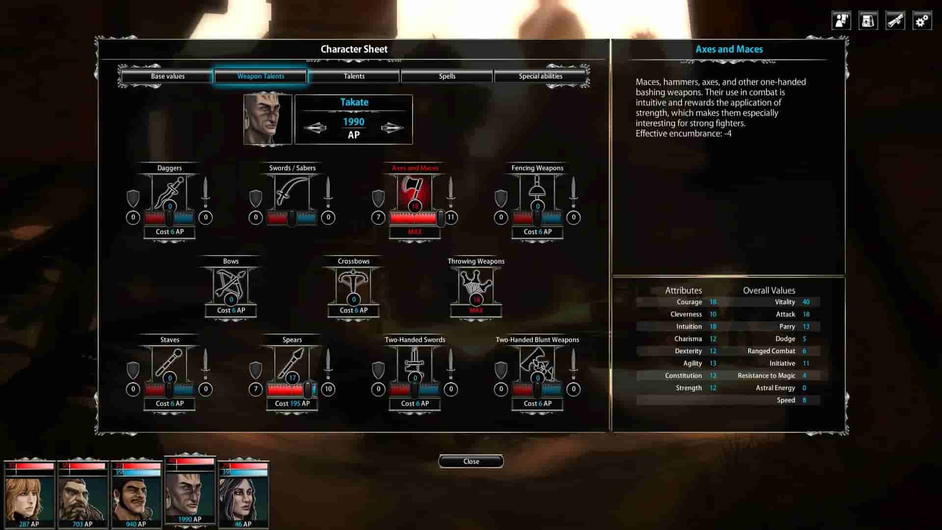 Blackguards screenshot thumbnail screenshot 11