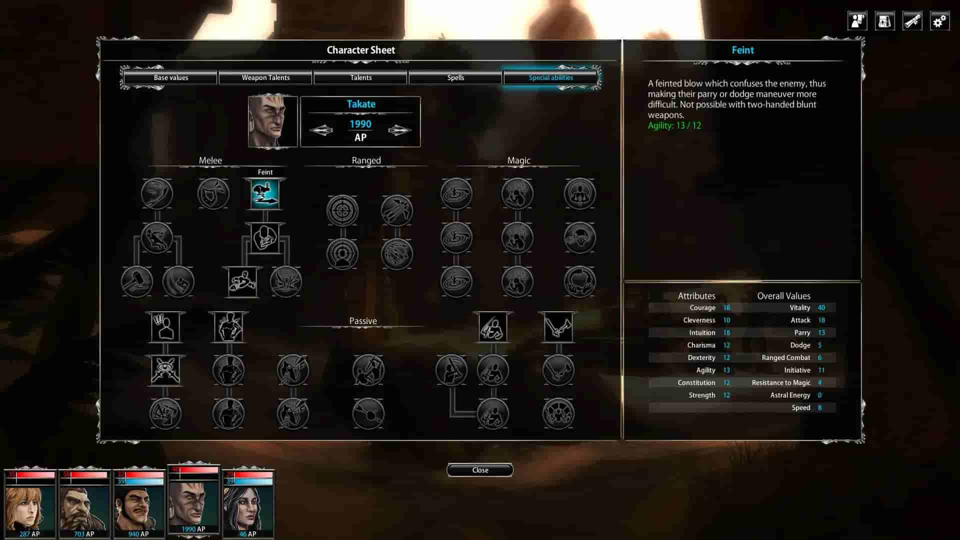 Blackguards screenshot thumbnail screenshot 2