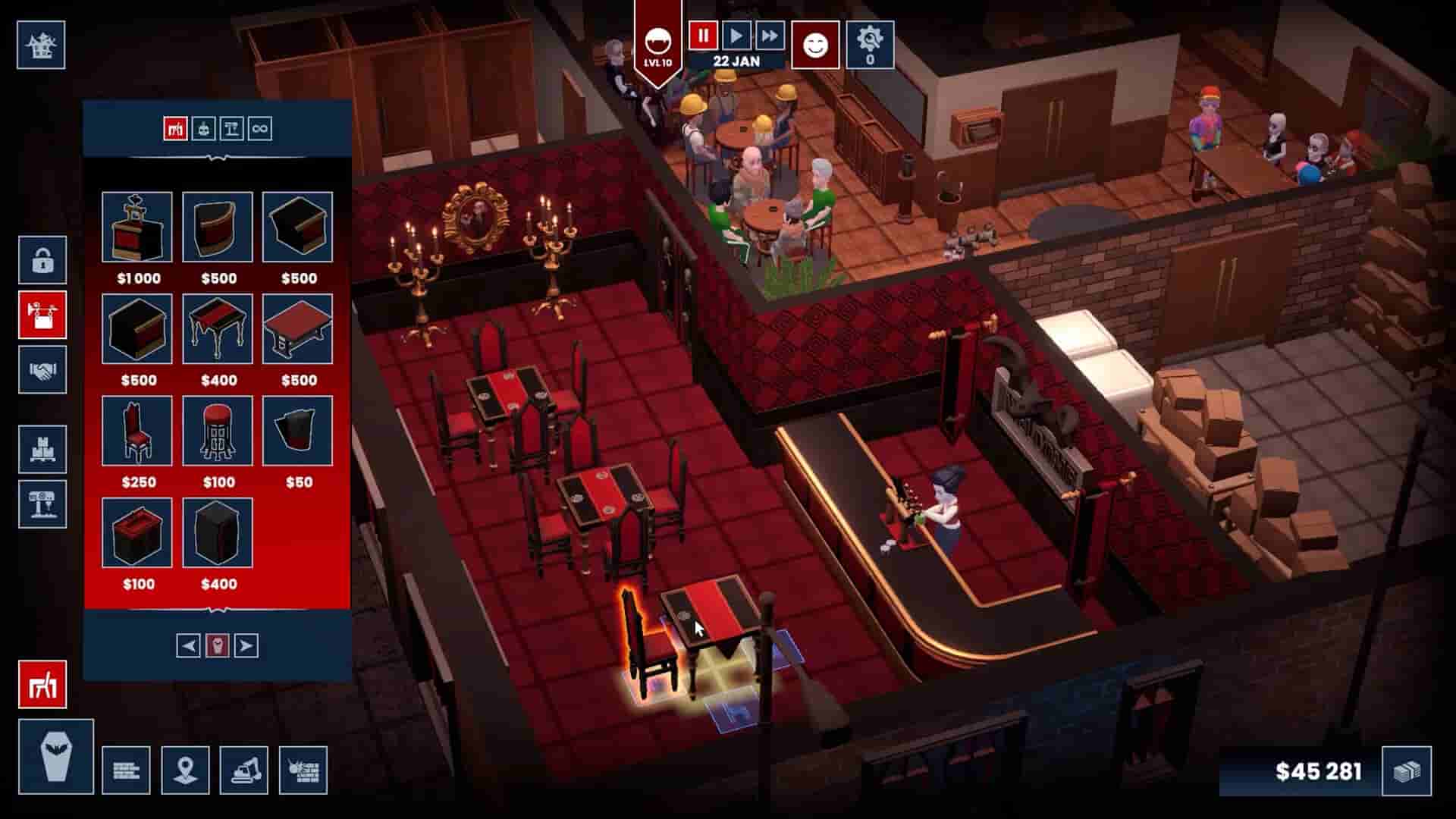 Blood Bar Tycoon screenshot thumbnail screenshot 3